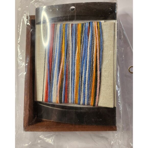 Vtg Dimension Embroidery Kit mouse flower daisy bird Linda K. Powell craft - Picture 3 of 4